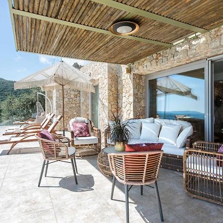 Summerwine Luxury Villa Sea View Private Pool Spartylas Екстериор снимка