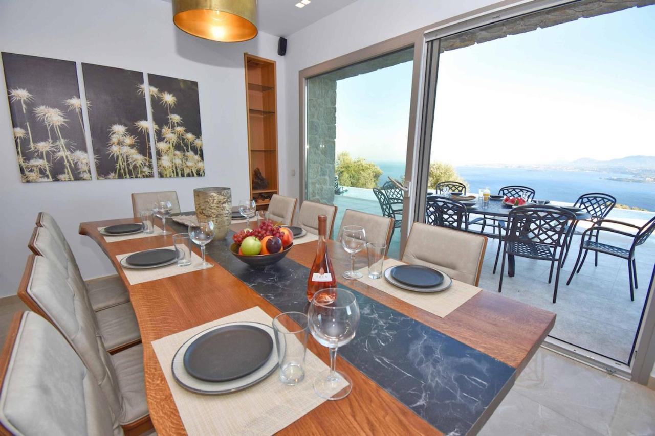 Summerwine Luxury Villa Sea View Private Pool Spartylas Екстериор снимка
