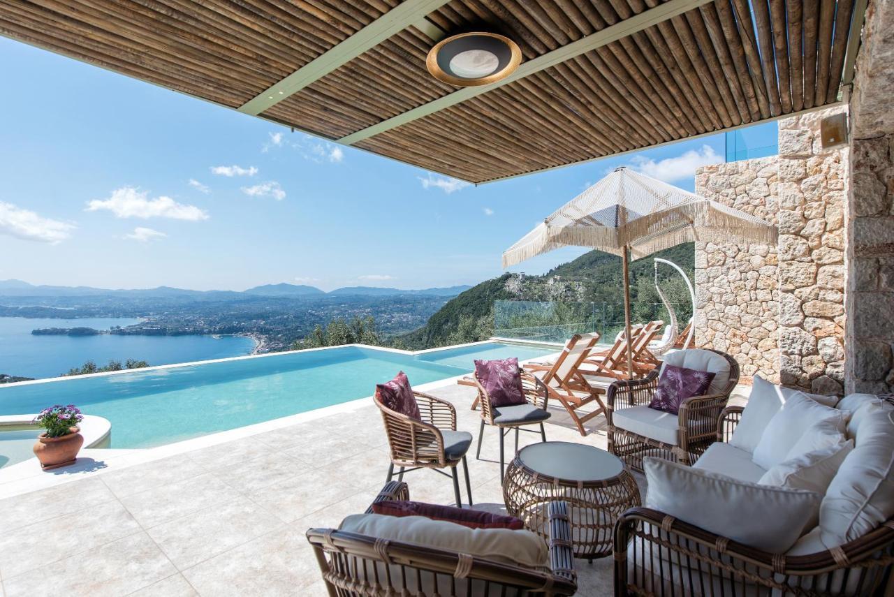 Summerwine Luxury Villa Sea View Private Pool Spartylas Екстериор снимка