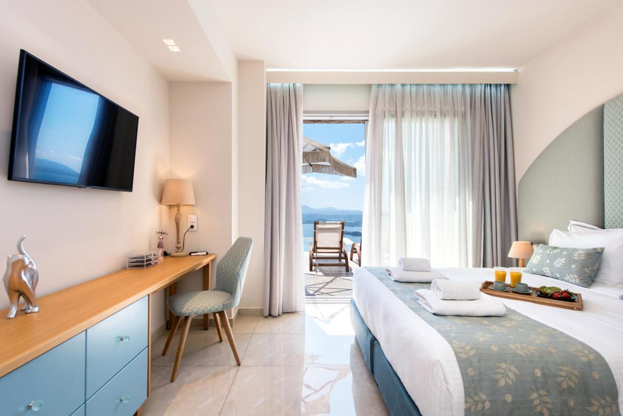 Summerwine Luxury Villa Sea View Private Pool Spartylas Екстериор снимка