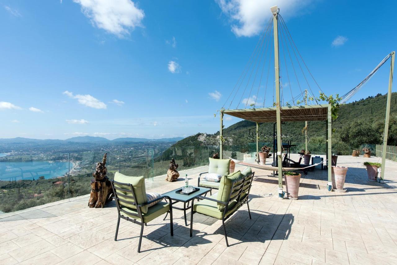 Summerwine Luxury Villa Sea View Private Pool Spartylas Екстериор снимка