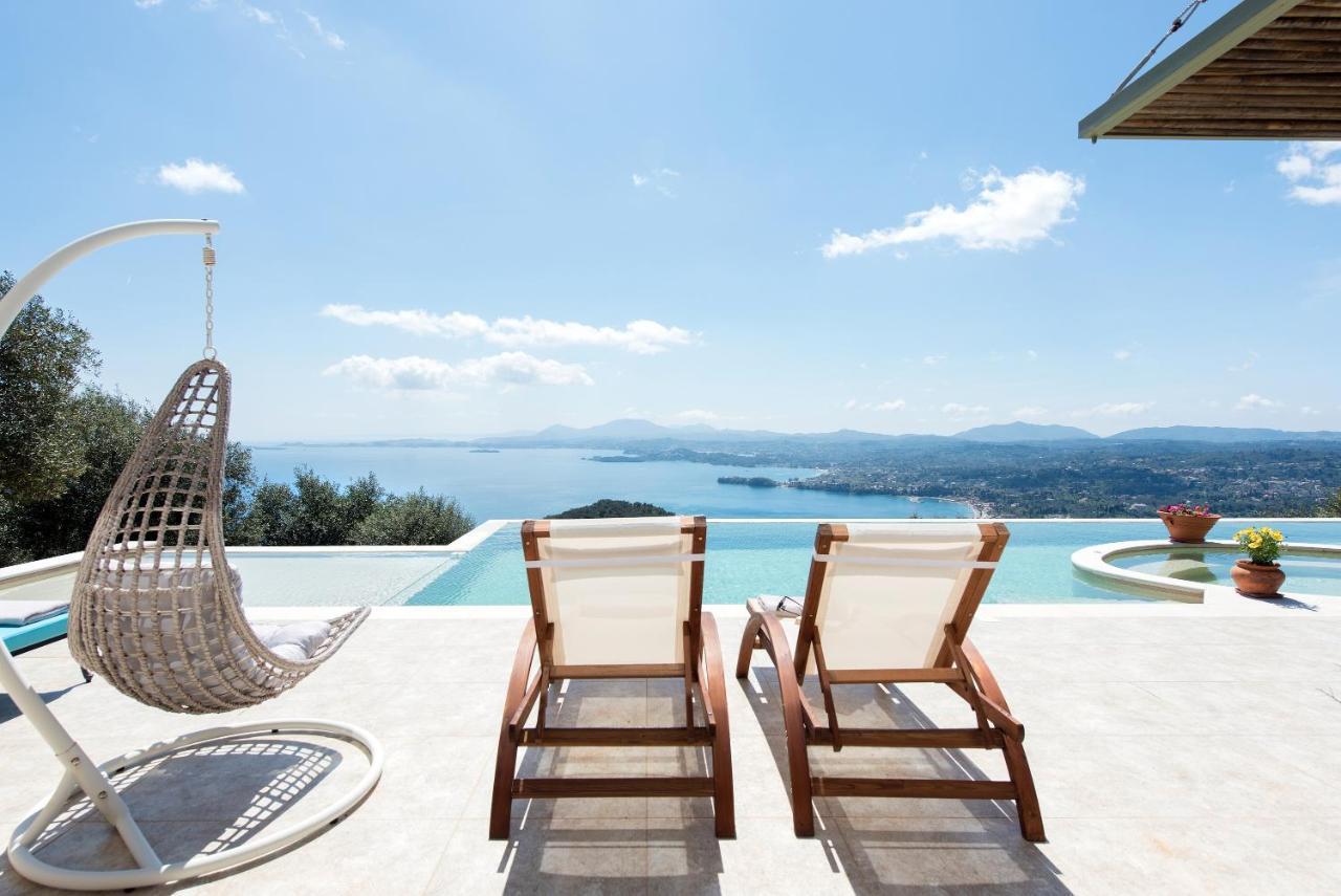 Summerwine Luxury Villa Sea View Private Pool Spartylas Екстериор снимка